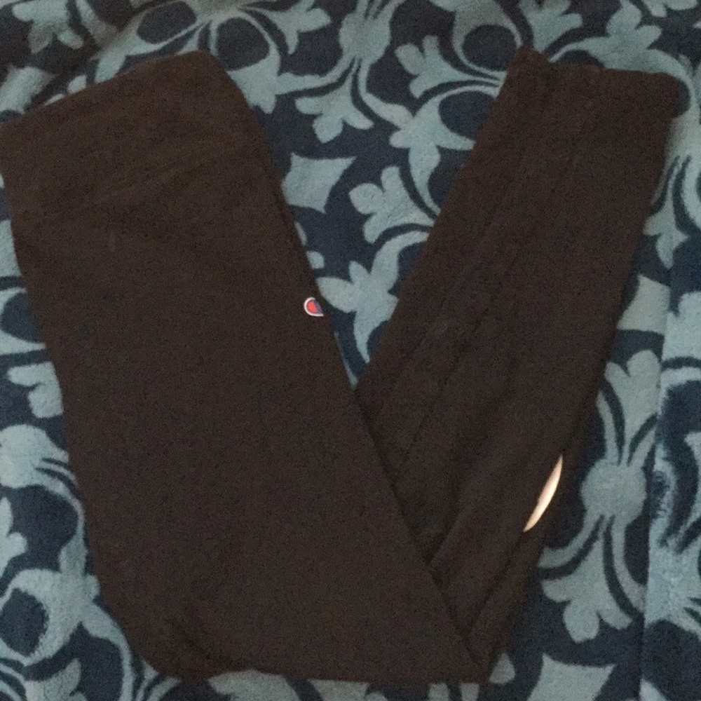 girls champion leggings size large
